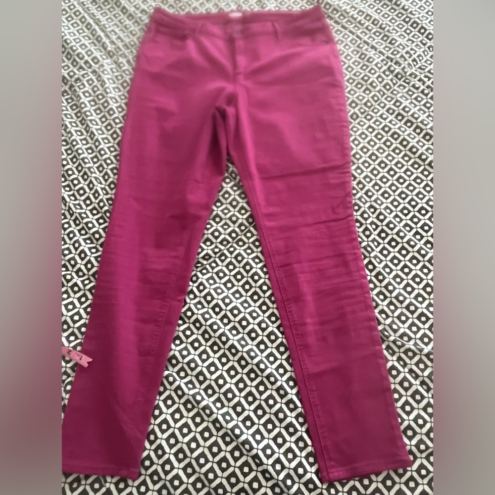Magenta jeans from old navy